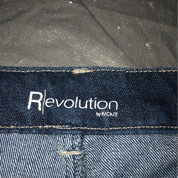 Brooke shortie . Revolution size 32 Denim Shorts- cuffed . Like new - Picture 6 of 10